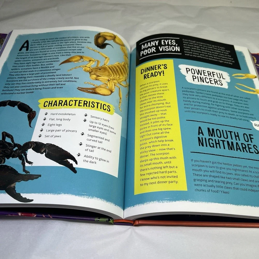 New Explore Your World Creepiest Crawly Critters By Tim Flannery‎ Hardcover